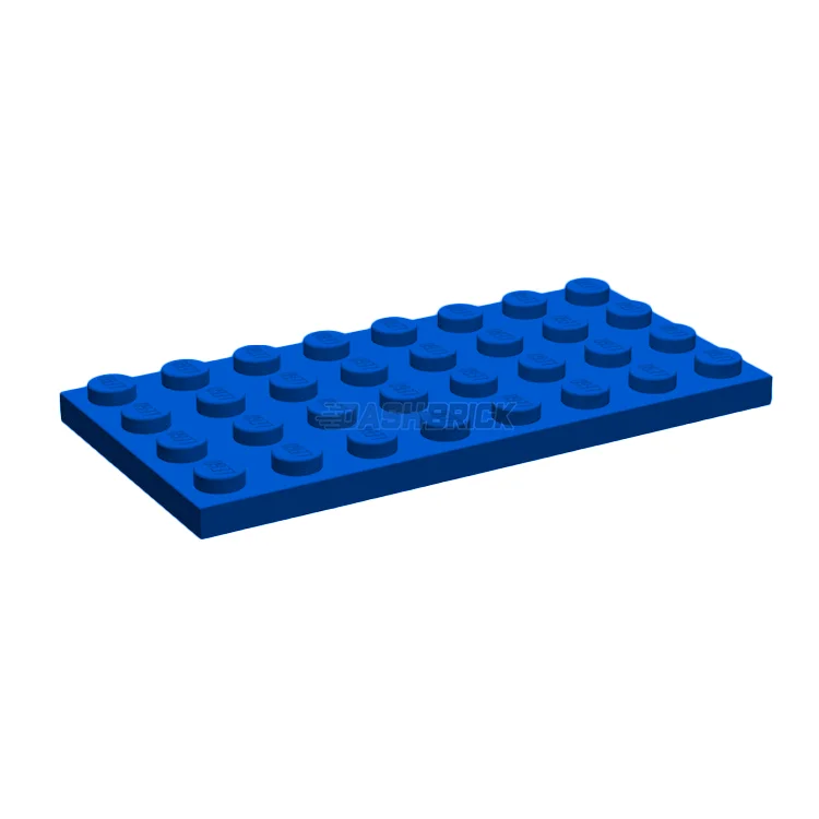 Facilitating collaborative play LEGOLEGO Plate 4 x 8, Blue [3035] 303523