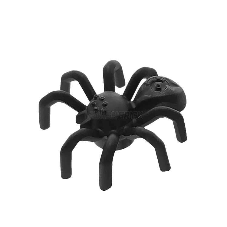 Skill-building LEGO activitiesLEGO Minifigure Animal - Spider, Elongated Abdomen, Black [29111]