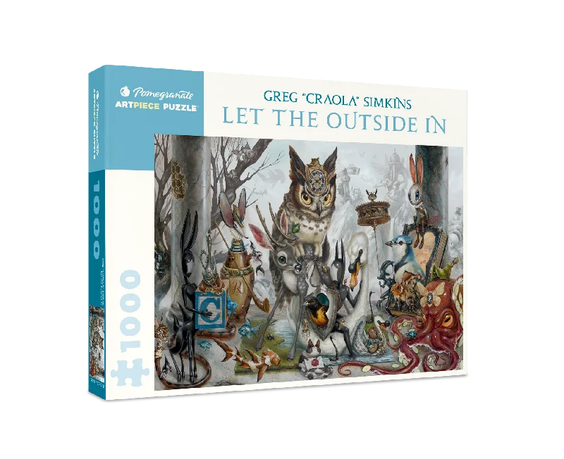 Addictive games Let The Outside In 1000 Piece Greg "CRAOLA" Simkins Puzzle