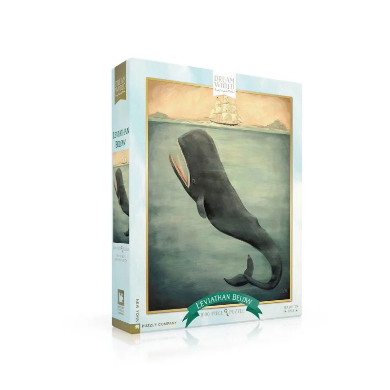 Thought-provoking puzzles Leviathan Below 500 Piece Puzzle