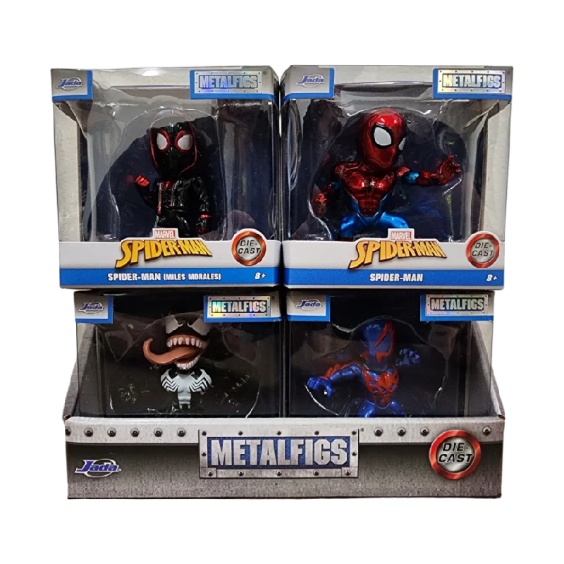 Fun toy carsMarvel Comics - Spider-Man 2.5" MetalFig Assortment (12 Piece Display)