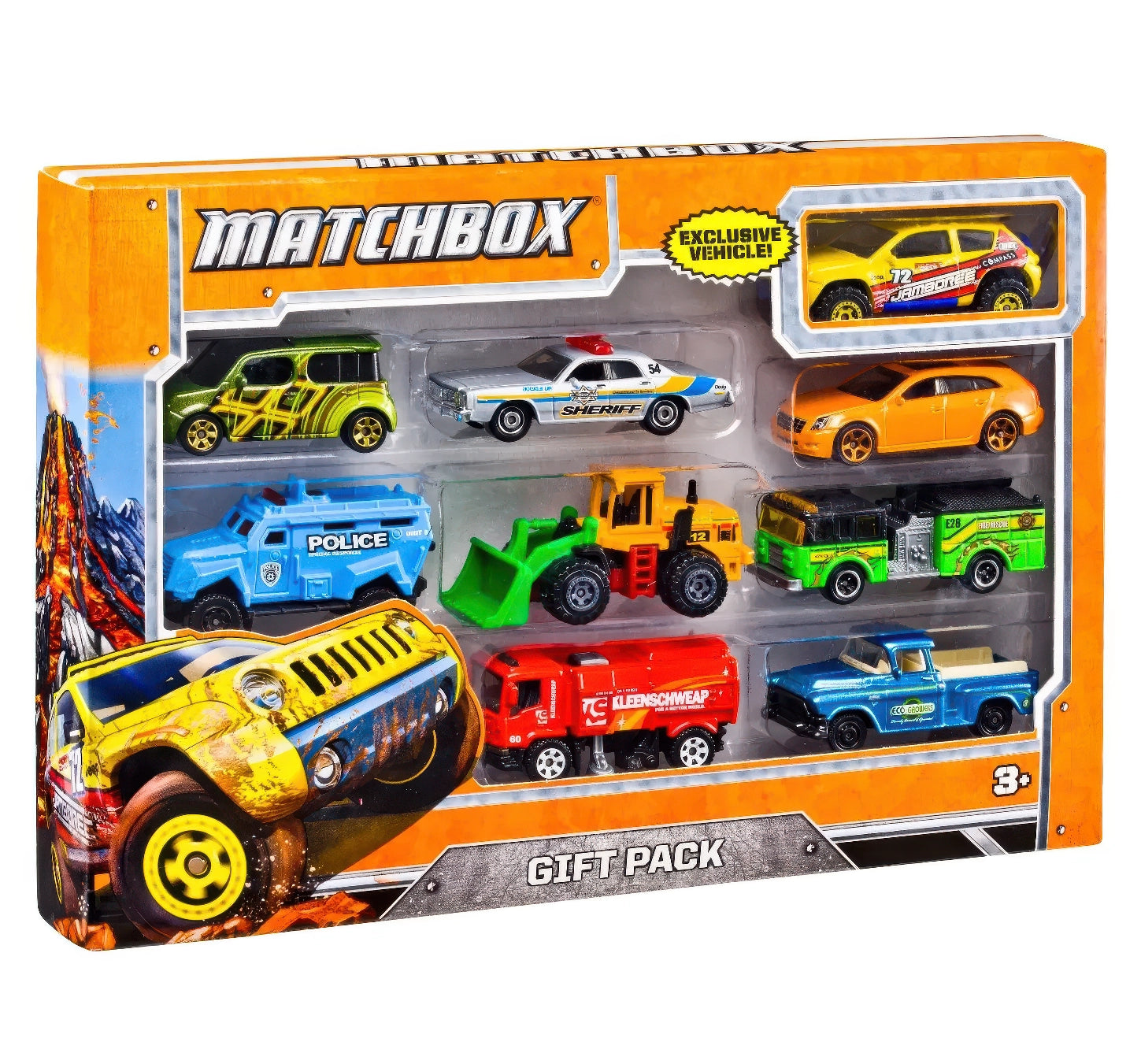 Realistic toy carsMatchbox 9-Car Gift Pack Assortment