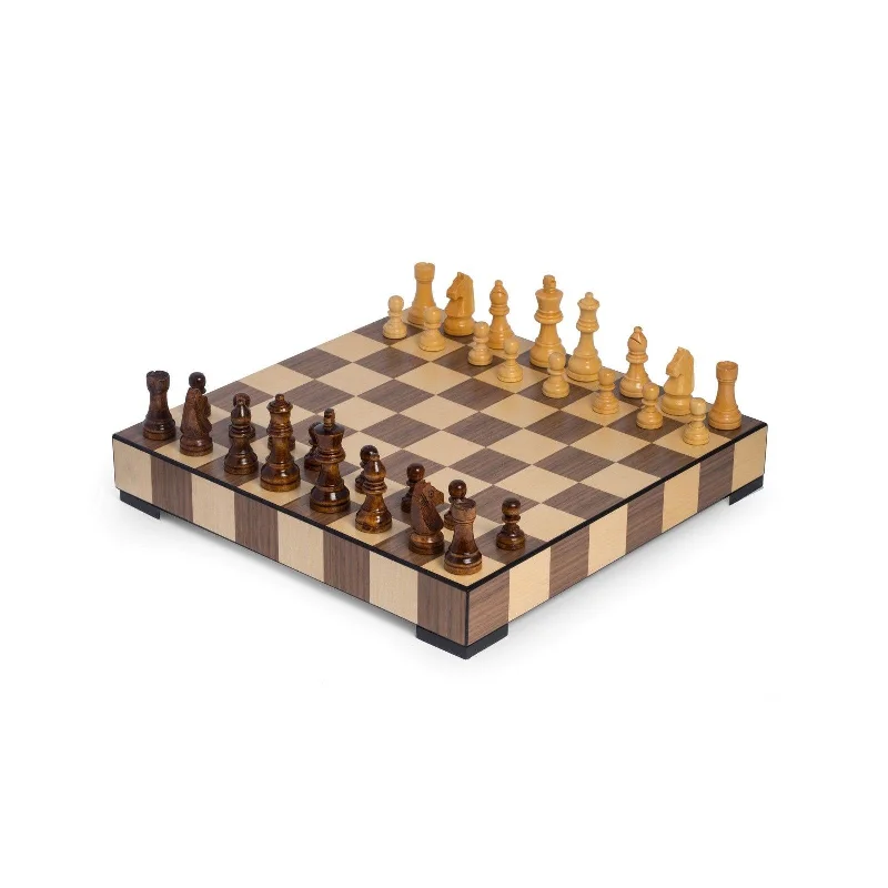 Entertaining games Chess / Checkers Set, Matte Inlay