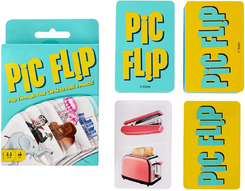 Multi-level puzzles MATTEL GAMES FLIP PIC