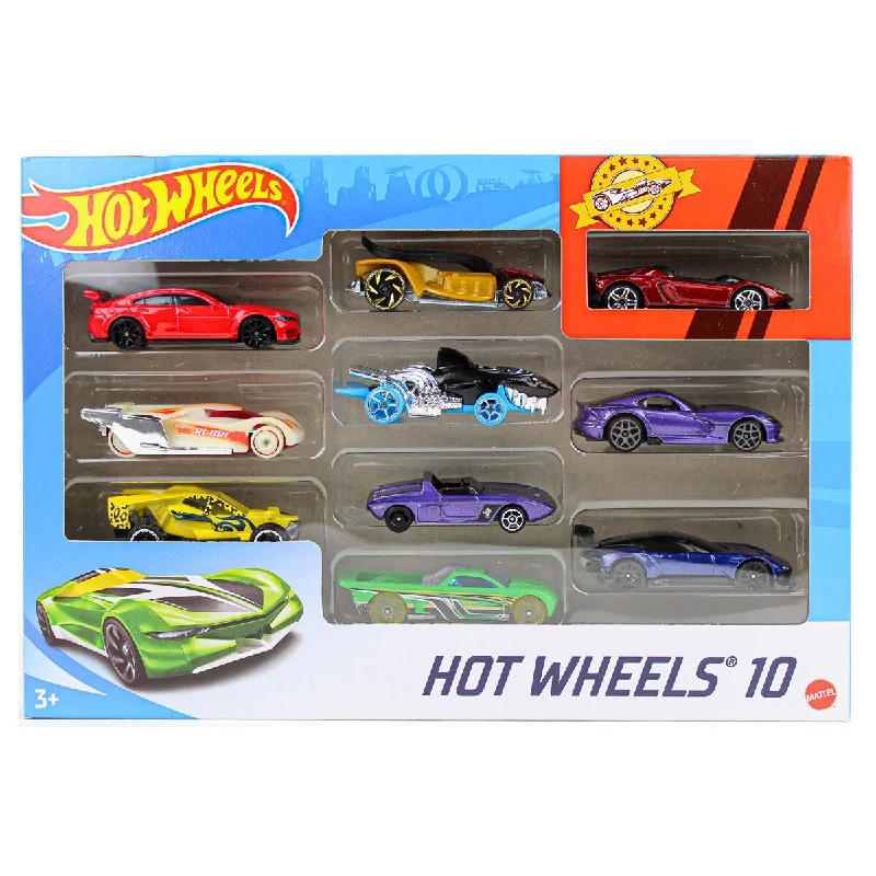 Durable toysHot Wheels 10 Car Pack (styles vary)