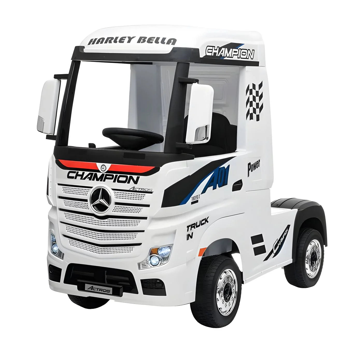 Durable toysMercedes-Benz Actros Electric 12V Battery Powered Ride-on Truck with Remote Control