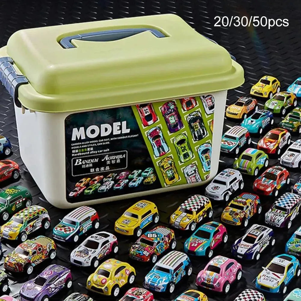 High-quality materials toys Mini Inertia Alloy Car Model Set