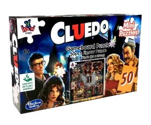 Entertaining games MINI PUZZLES HASBRO GAMING 50PC CLUEDO