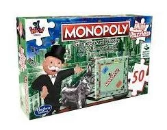 Educational games MINI PUZZLES HASBRO GAMING 50PC MONOPOLY