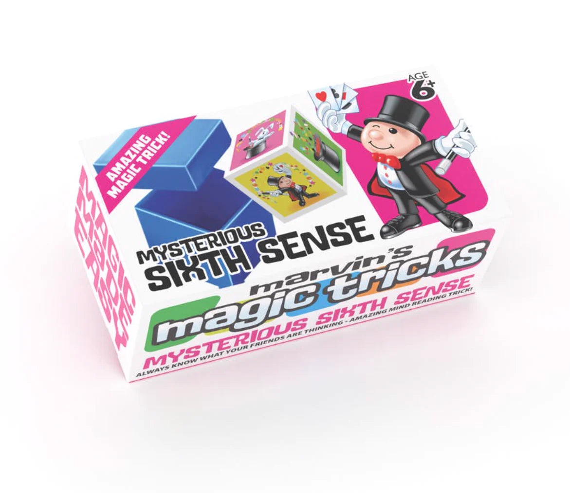 Strategic puzzles MARVINS MAGIC TRICKS MADE EASY-SIXTH SENSE