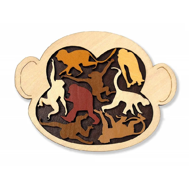 Addictive games Monkey Madness Wooden Puzzle by Constantin Puzzles