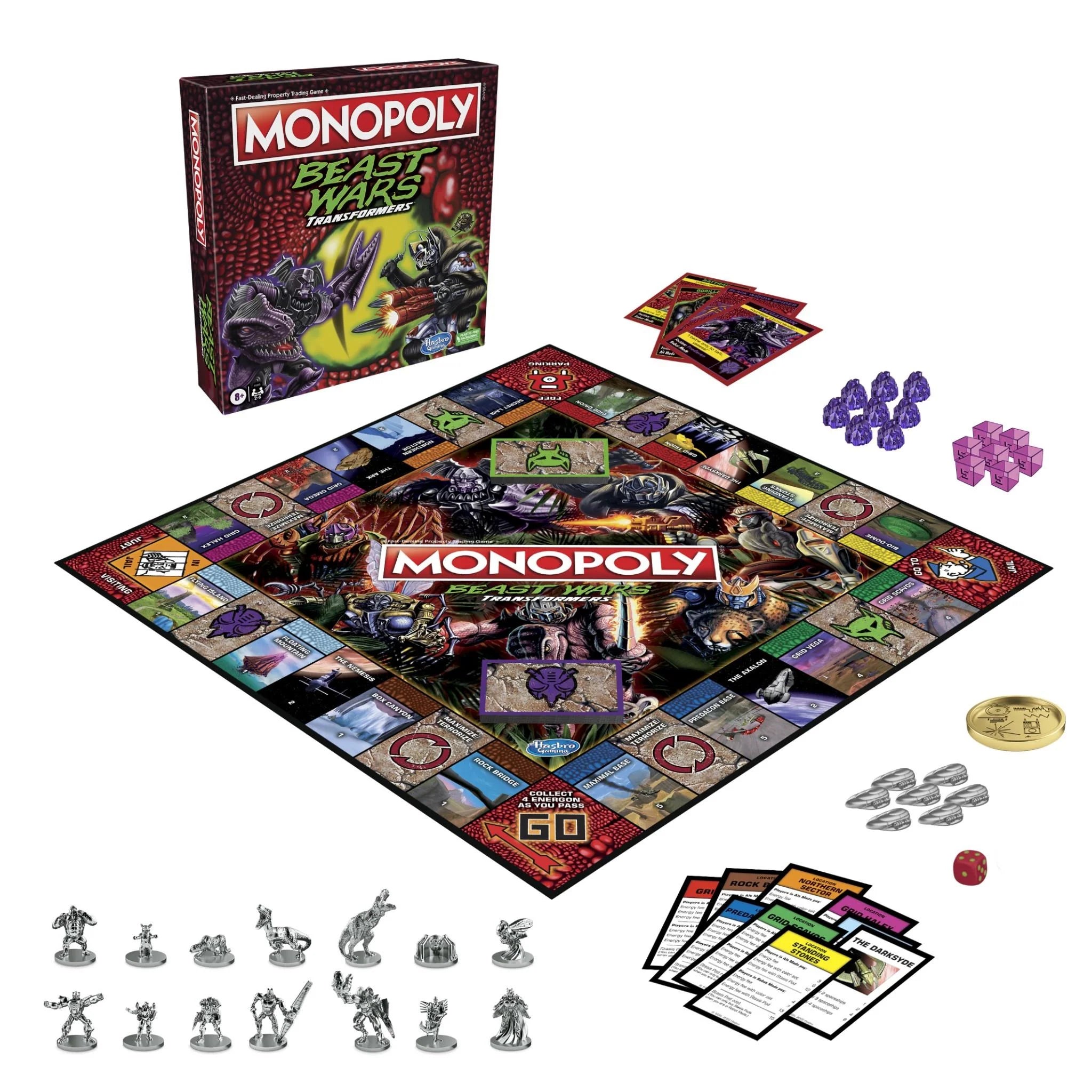 Engaging puzzlesMONOPOLY BEAST WARS