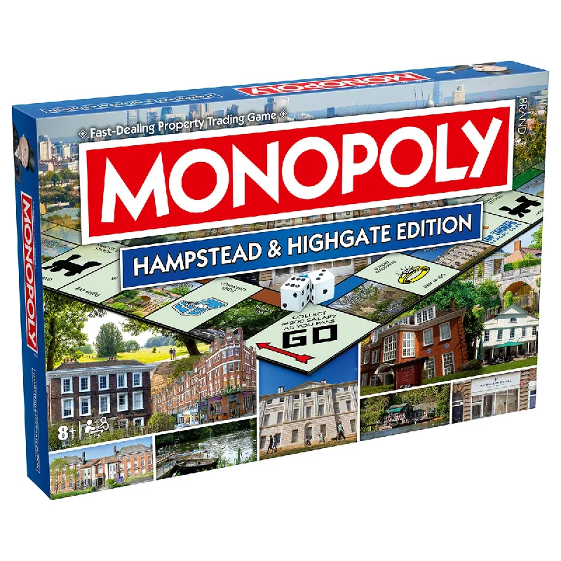 Educational games Monopoly Board Game Hampstead & Highgate Edition