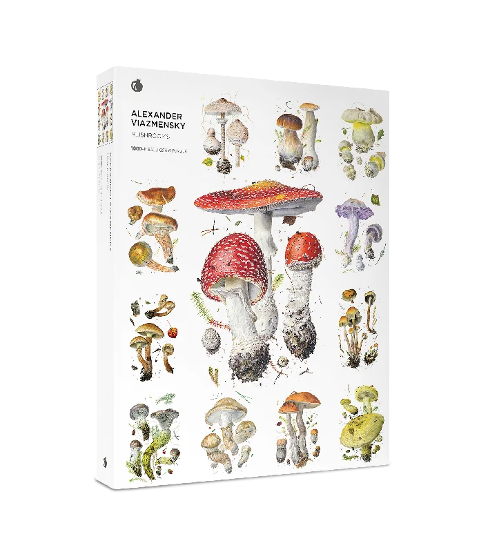 Intricate puzzles Mushrooms 1000 Piece Alexander Viazmensky Puzzle