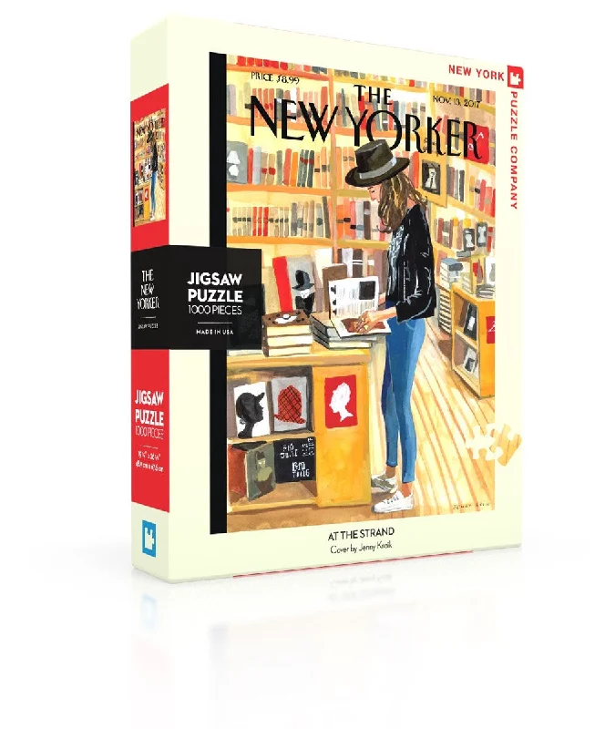 Exciting gamesNew York Puzzle Company 1000PC – At the Strand