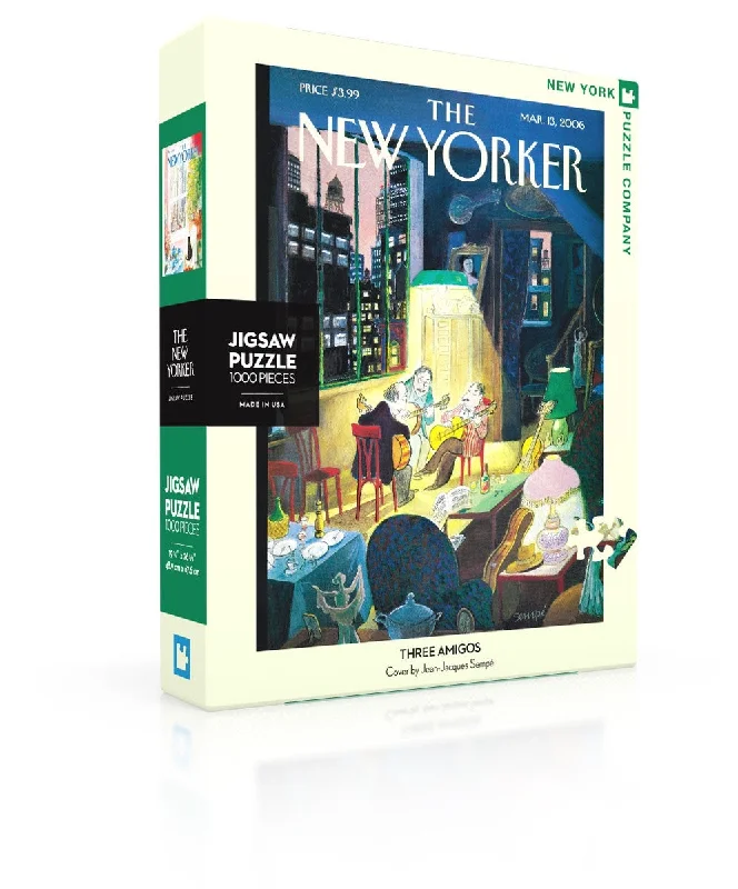 Addictive games New Yorker Puzzle - 1000 Pc Puzzle - Three Amigos
