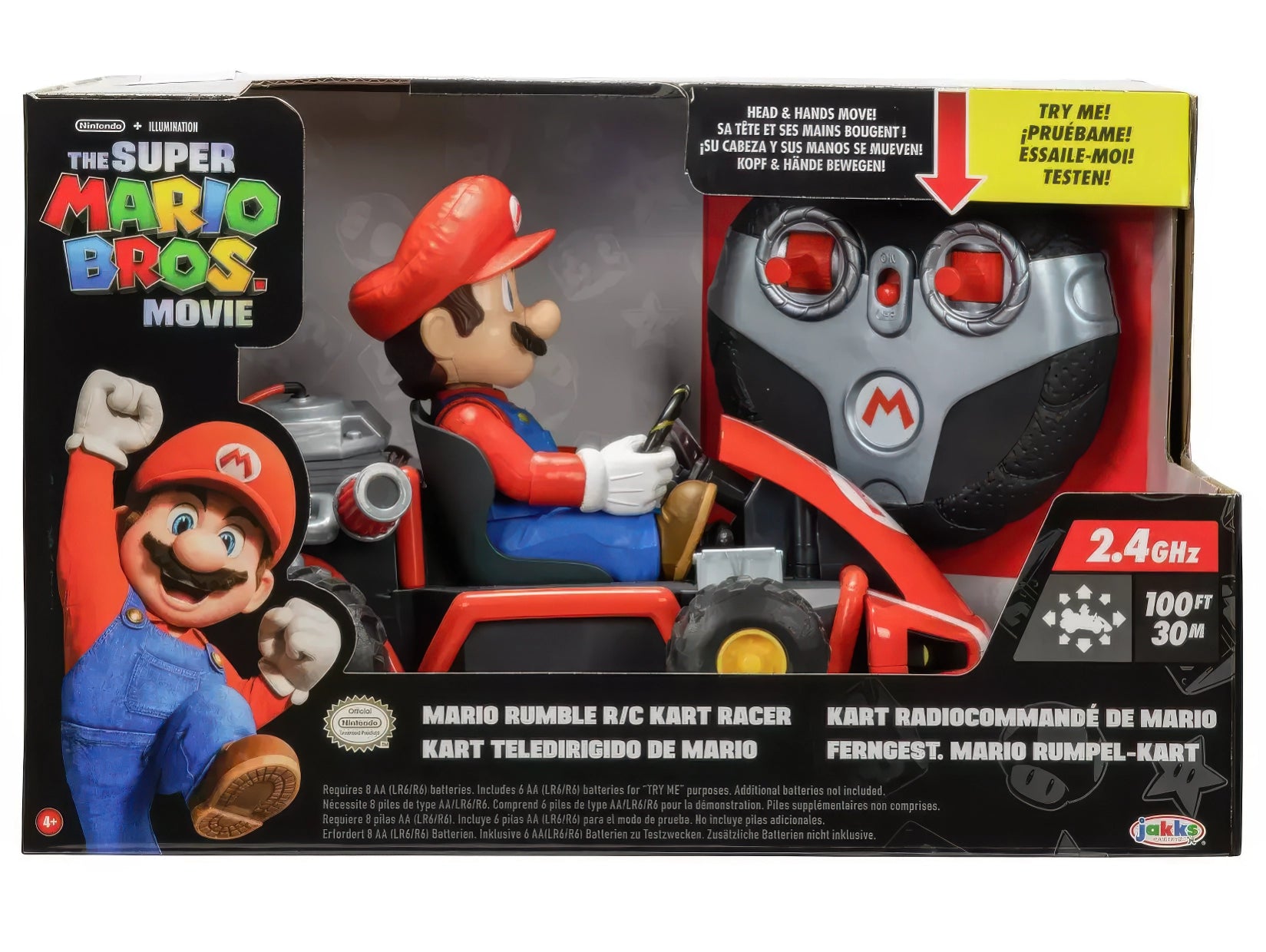 Enthusiastic toysNintendo Super Mario Rumble RC Kart Racer