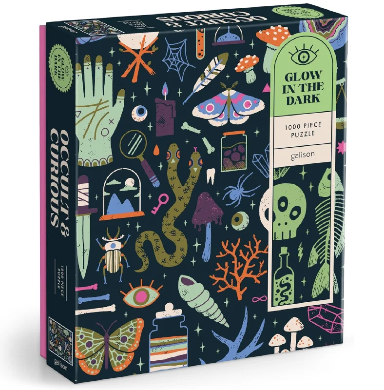 Challenging puzzles Occult and Curious 1000 Piece Puzzle