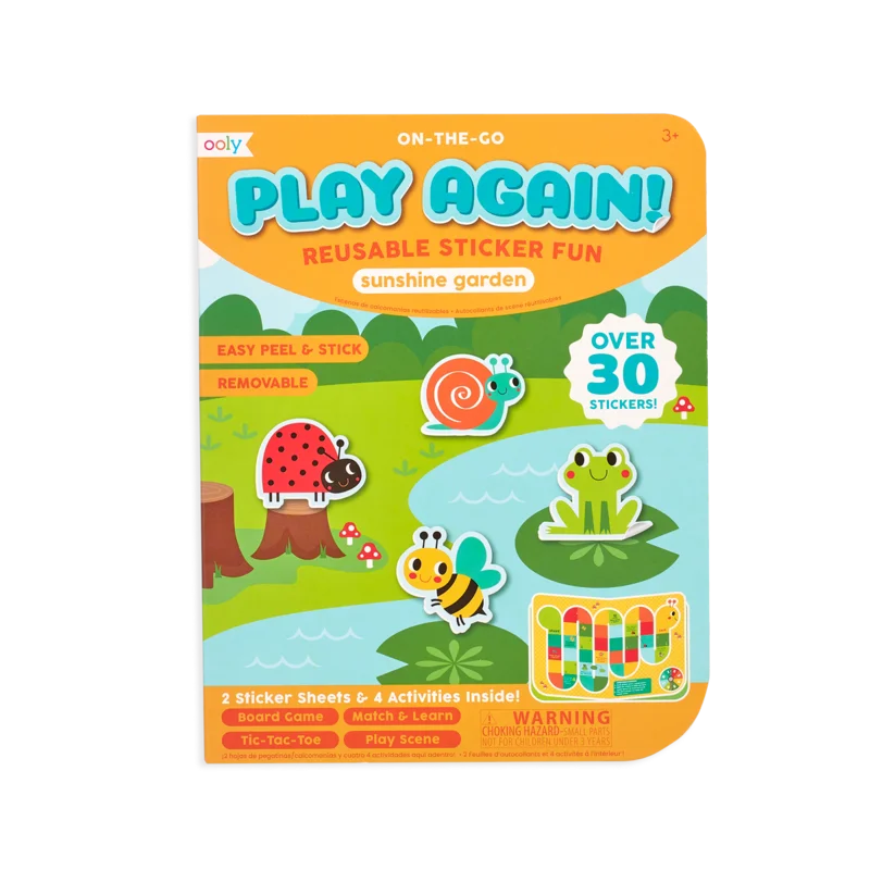 Intricate puzzles On-The-Go Activity Kit-Sunshine Garden