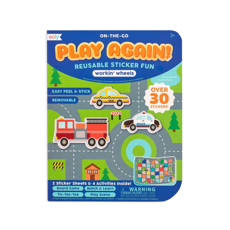 Challenging puzzles On-The-Go Activity Kit - Working Wheels