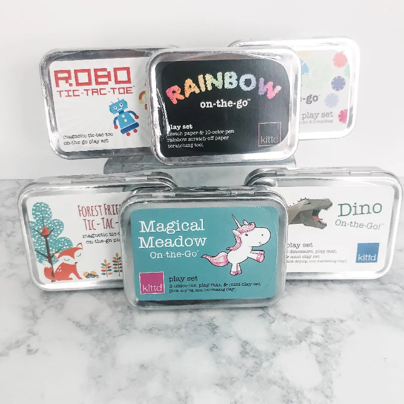 Thought-provoking puzzles On-The-Go Activity Tins