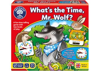 Entertaining games ORCHARD GAME - WHATS THE TIME MR WOLF?
