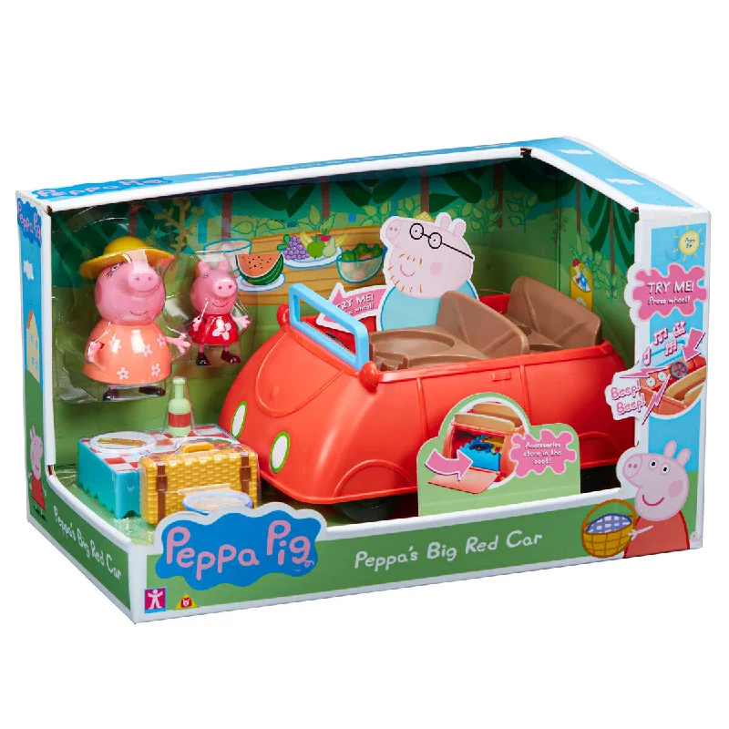 Durable toysPeppa Pig Peppa's Big Red Car