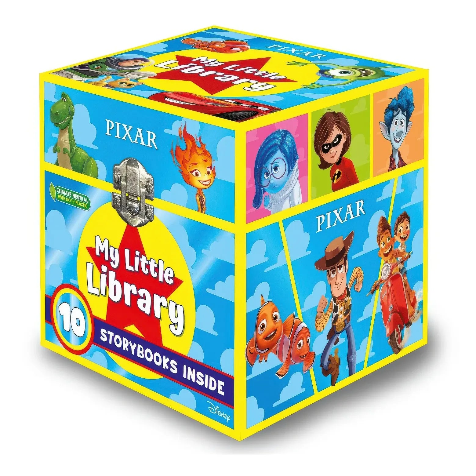 Realistic toy carsPixar: My Little Library 10 Book Set