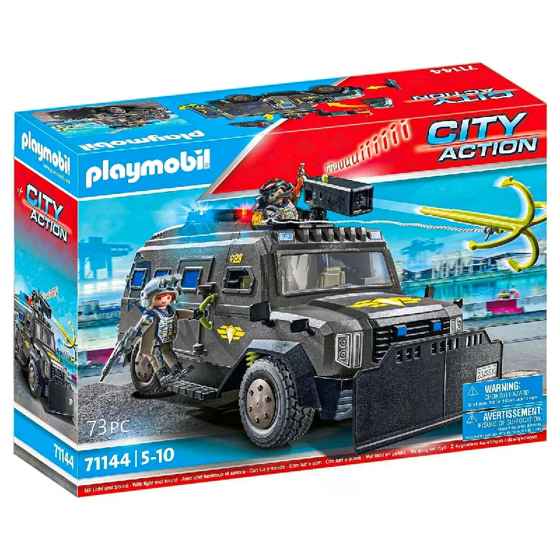 Realistic toy carsPlaymobil City Action: Tactical Unit All-Terrain Vehicle