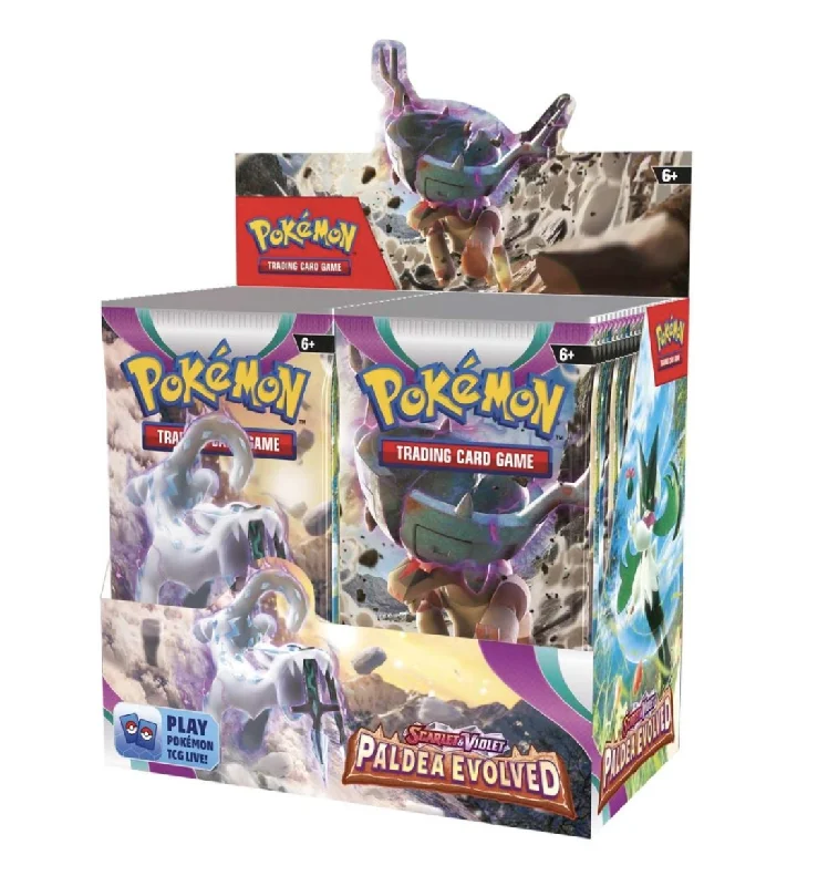 Logical puzzles Pokémon Trading Card Game Scarlet & Violet Paldea Evolved Booster Pack