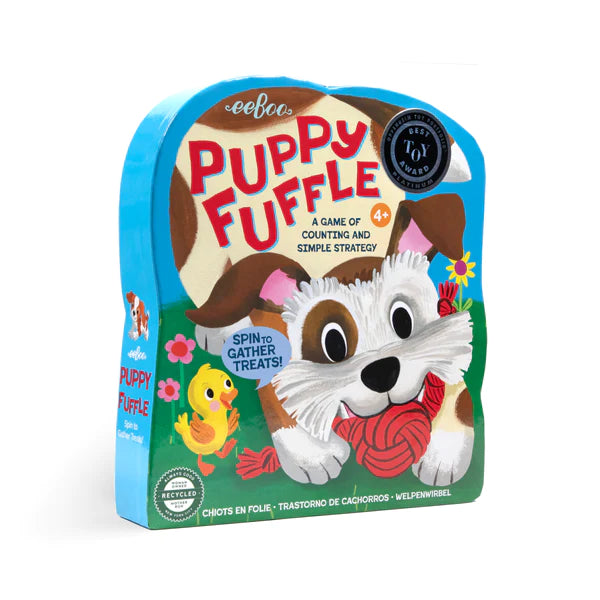 Fun gamesPuppy Fuffle Shaped Board Game