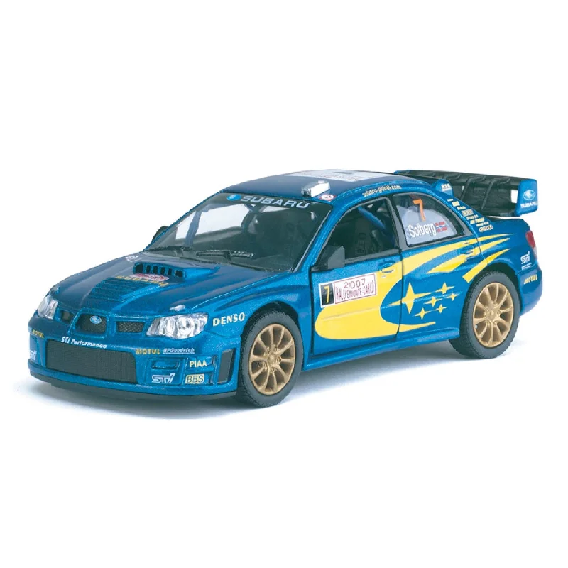 Playful toys Rally Subaru Impreza Diecast Classic Car 1:36 Replica