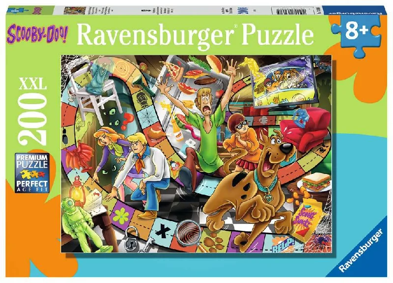 Competitive games Scooby Doo Haunted Game 200 Piece Puzzle