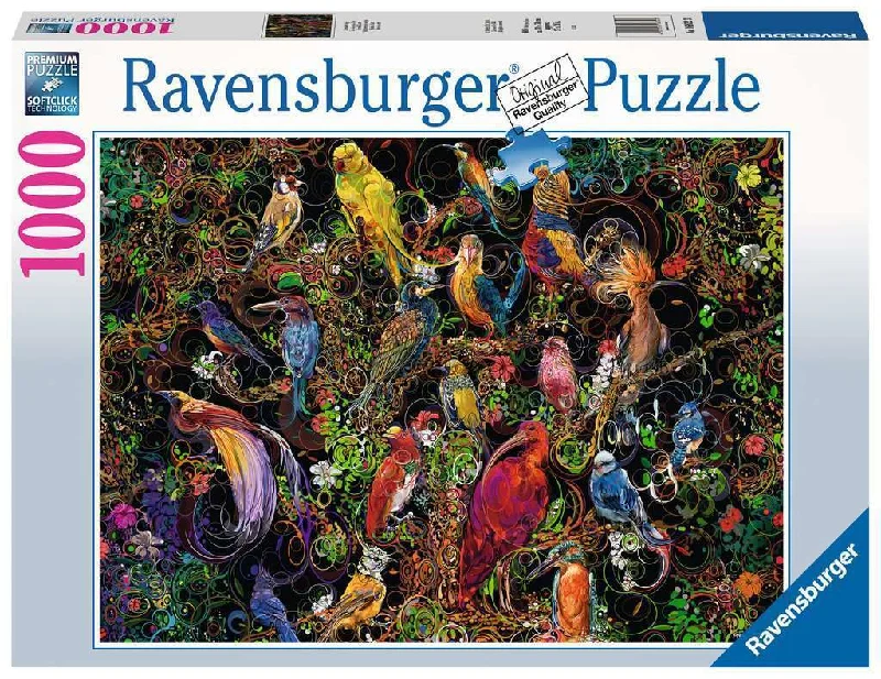 Interactive games Ravensburger Puzzle | 1000pc | Birds of Art