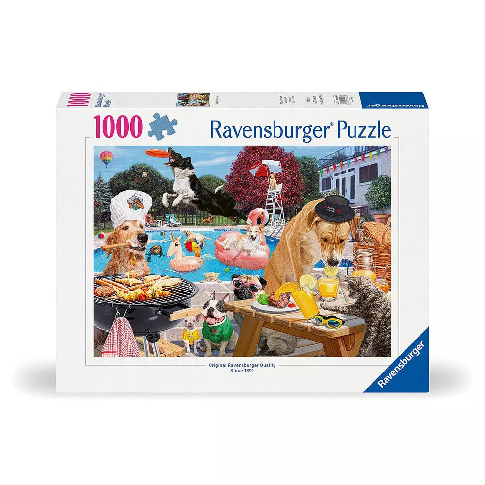 Intricate puzzles Ravensburger Puzzle | 1000pc | Dog Days of Summer