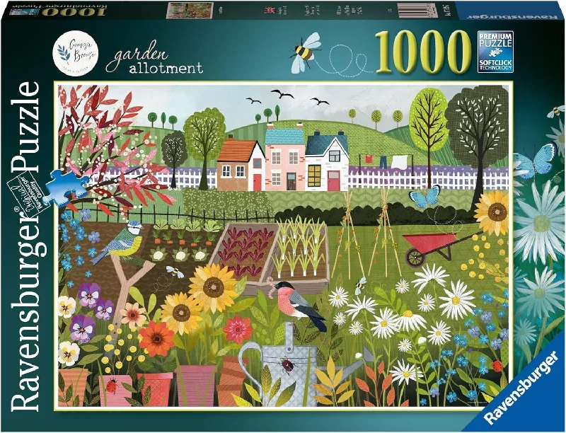 Entertaining games Ravensburger Puzzle | 1000pc | Garden Allotment