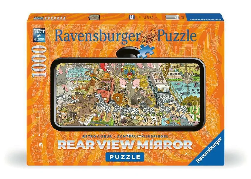 Thought-provoking puzzles Ravensburger Puzzle | 1000pc | Review Mirror Sarfari