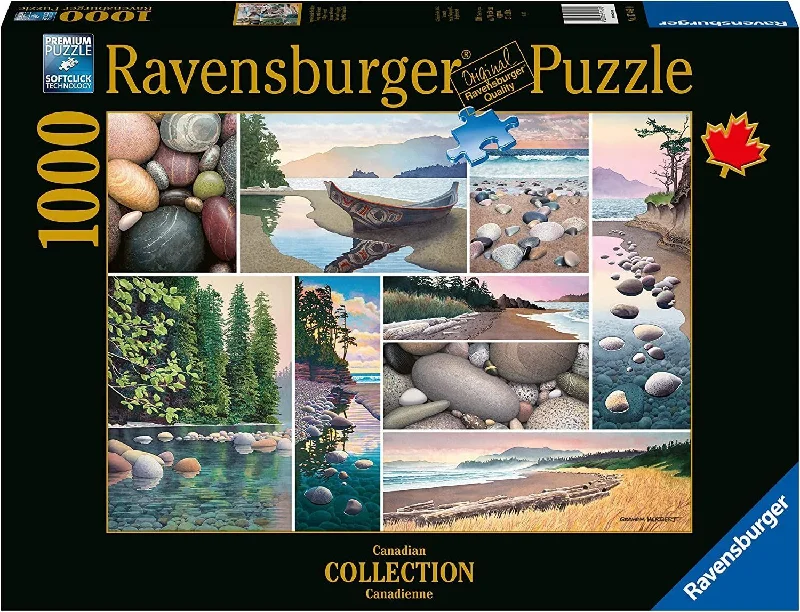 Exciting gamesRavensburger Puzzle | 1000pc | West Coast Tranquility