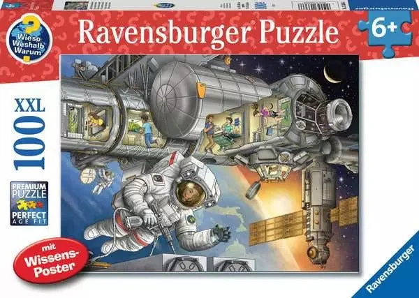 Exciting gamesRavensburger Puzzle | 100pc | On the Space Station