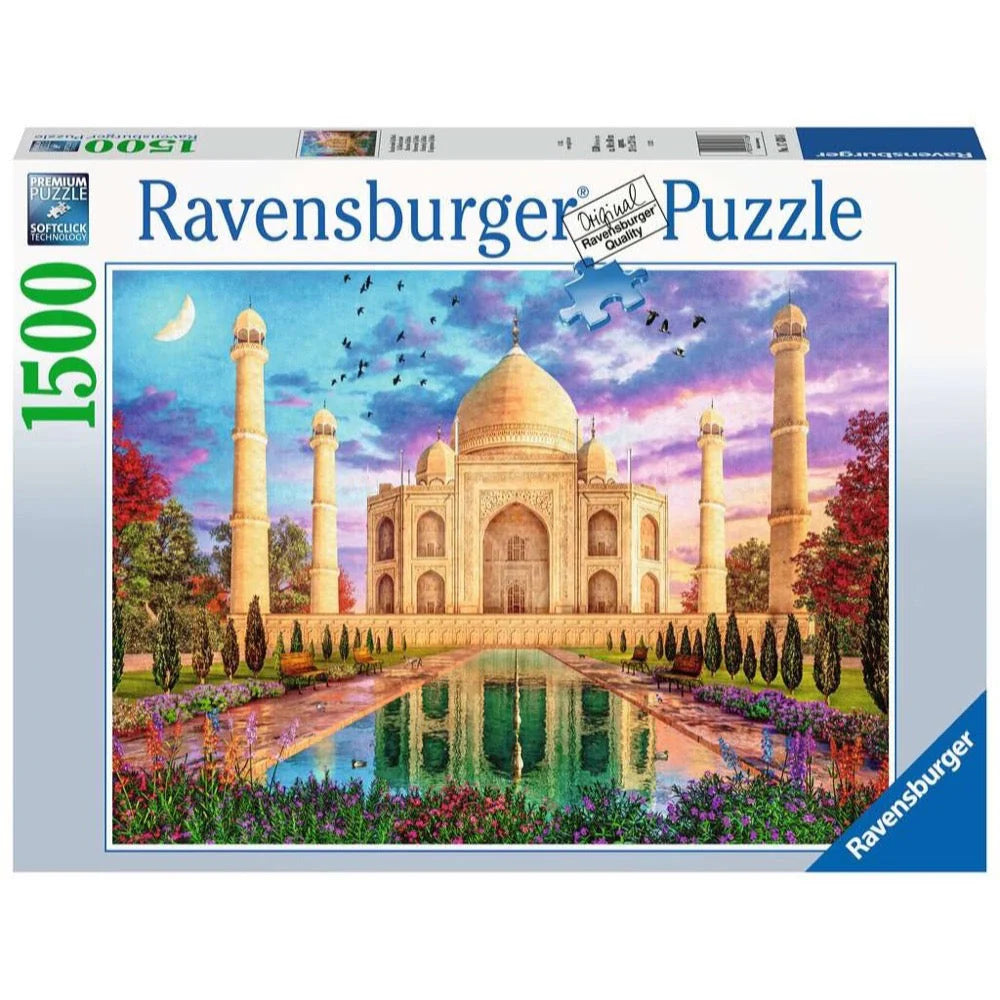 Exciting gamesRavensburger Puzzle | 1500pc | Enchanting Taj Mahal