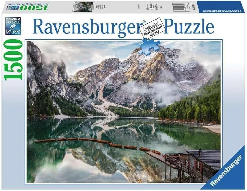 Engaging puzzlesRavensburger Puzzle | 1500pc | Lake Braies