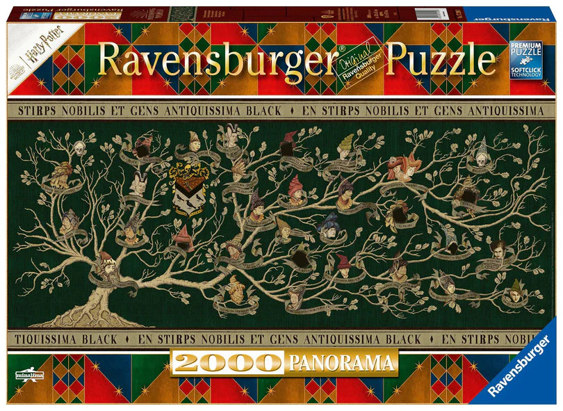 Strategic puzzles Ravensburger Puzzle | 2000pc | Black Family Tree