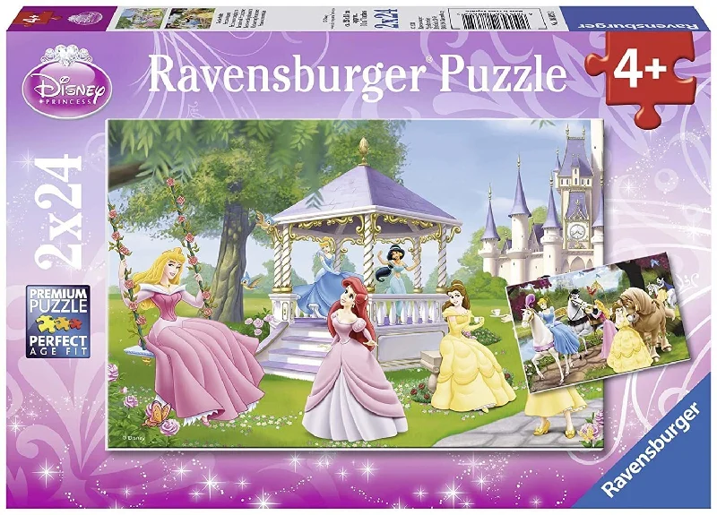 Fast-paced games Ravensburger Puzzle 2x24pc Disney Magical Princesses