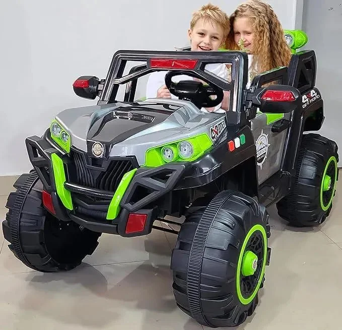 Durable toysRechargeable Battery Electric Steering 4x4 Kids Jeep