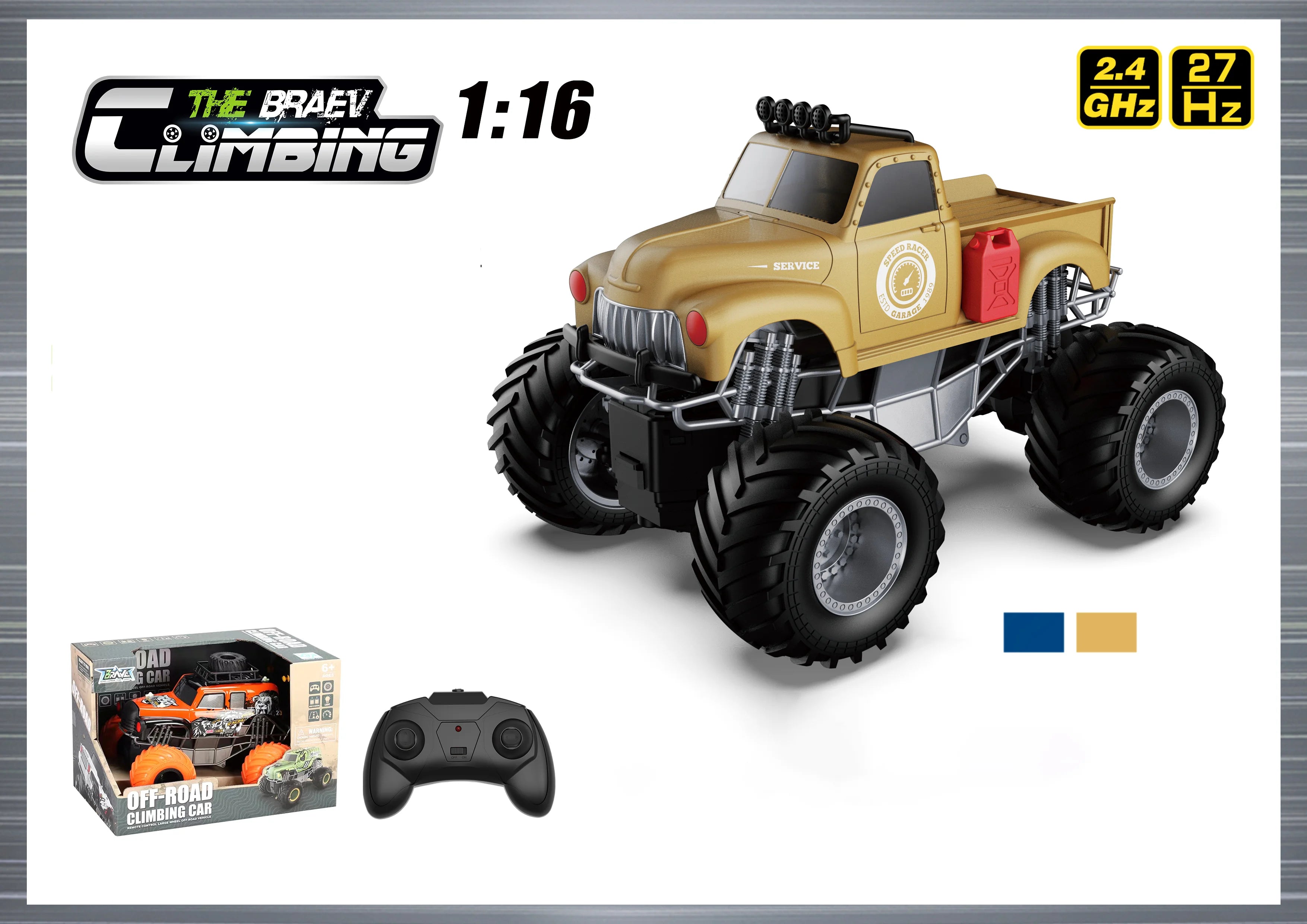 High-quality toy cars Remote Controlled Monster Truck - Off Road Climbing Car - Assorted High-quality toy cars Remote Controlled Monster Truck - Off Road Climbing Car - Assorted