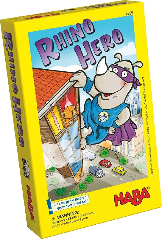Intricate puzzles Rhino Hero