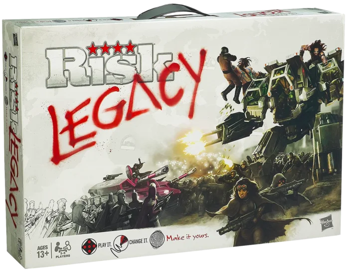 Intricate puzzles Risk - Legacy Edition Board Game