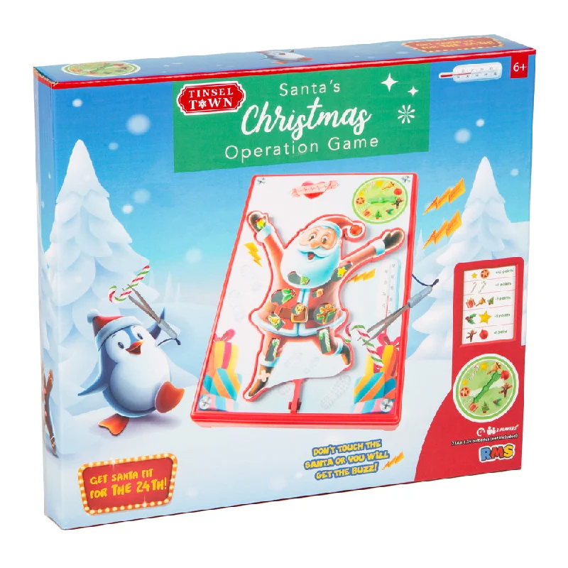 Relaxing games Santa's Operation Christmas Board Game