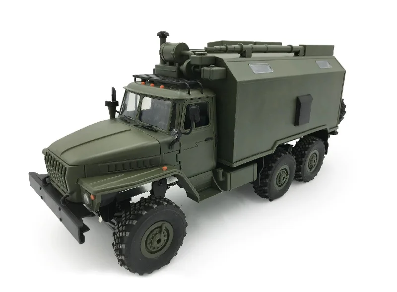 Realistic toy carsSix-Wheel Drive Remote Control RC Military Truck Crawler