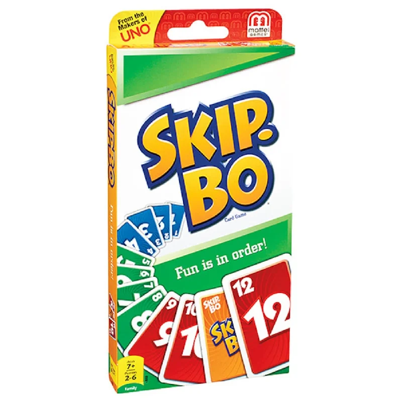 Competitive games SKIP-BO CARD GAME